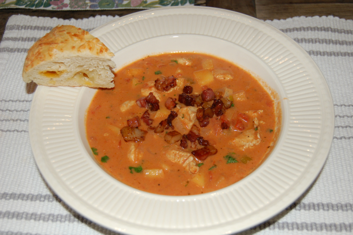 Hot cajunsuppe