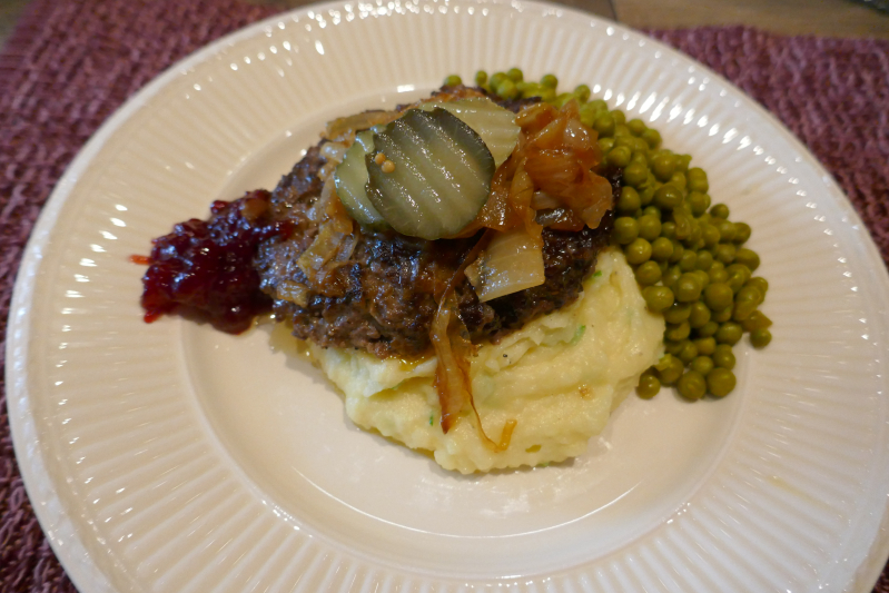 Weekly menu for week 38 Deer chops with mashed potatoes