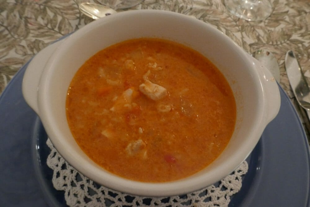 Cajunstyle kyllingsuppe