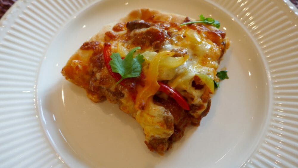 Pizza vindaloo