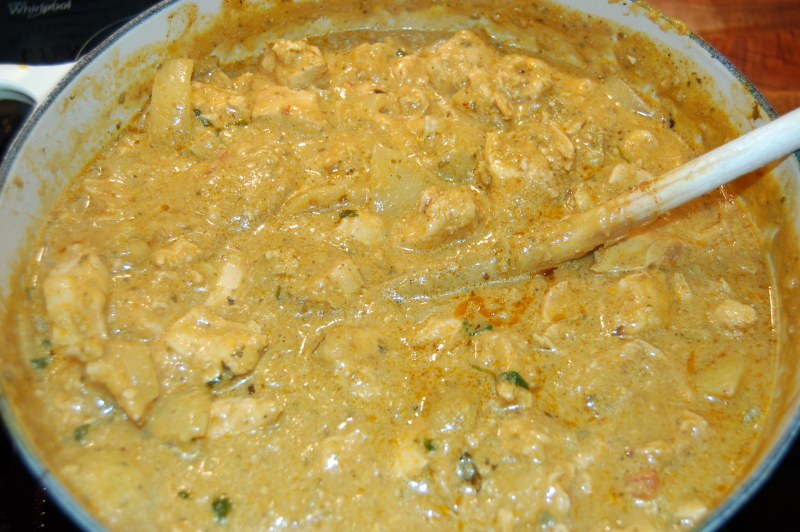 Kylling korma