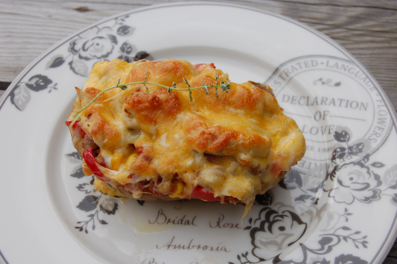 Gratinert bakepotet Gratinert bakepotet