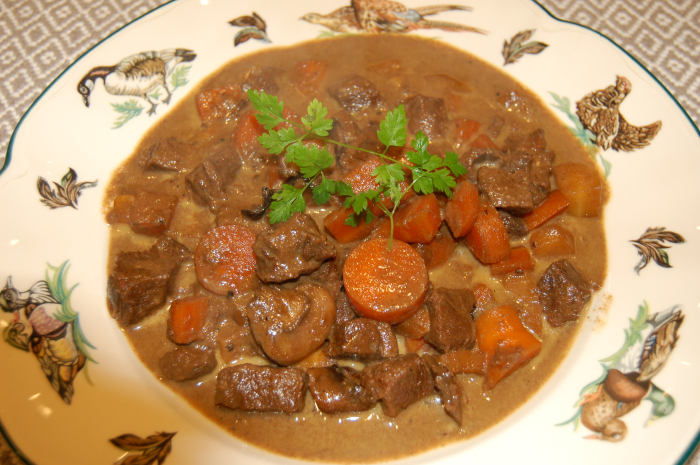 Moose stew - an absolutely beautiful one