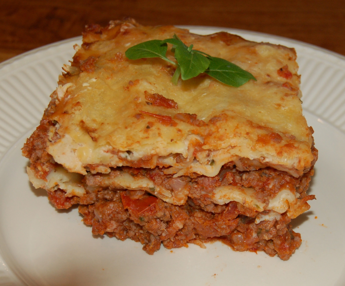 Lasagnen til mannen i huset