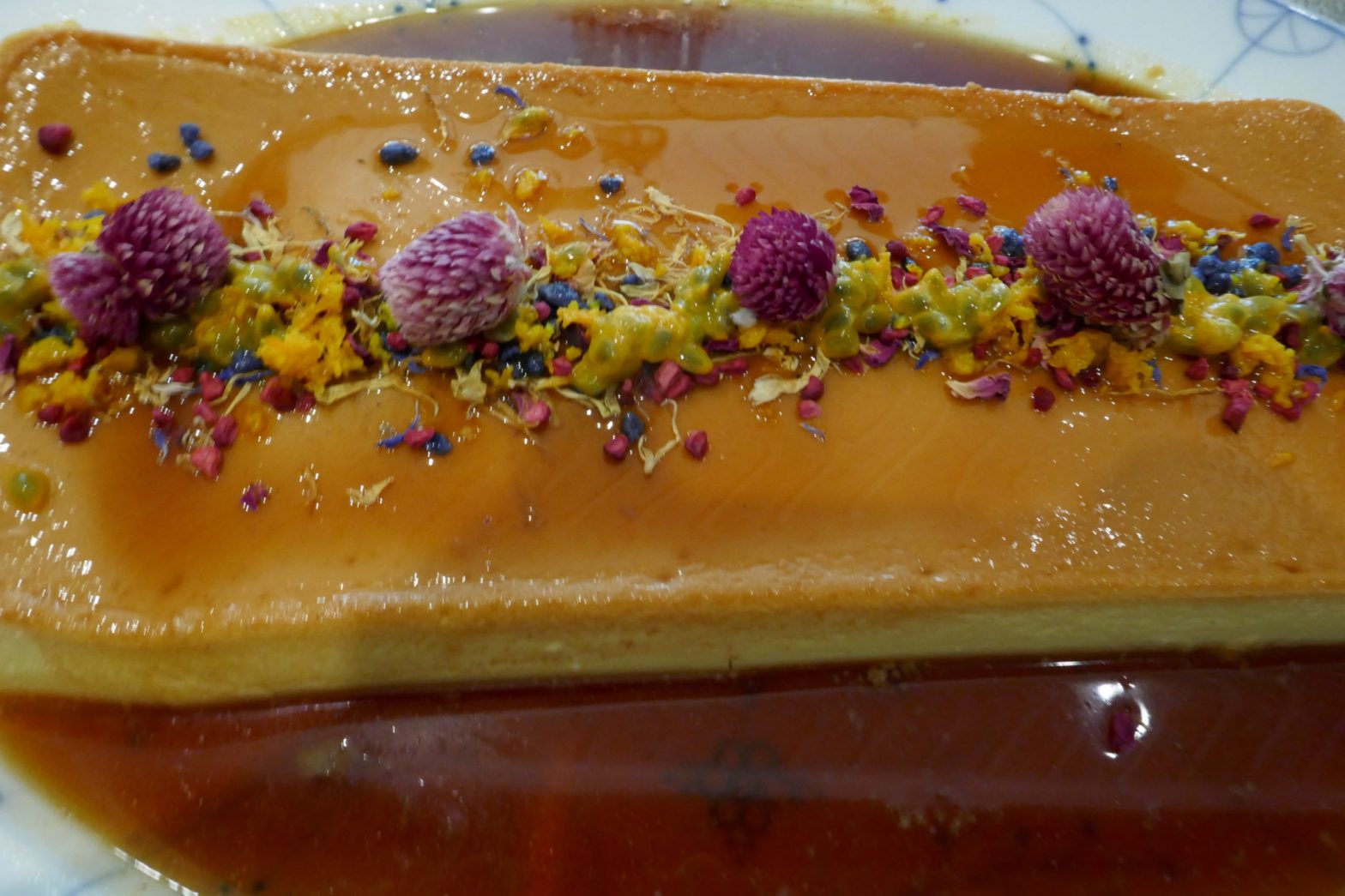 Weekly menu for week 38 Mexican flan