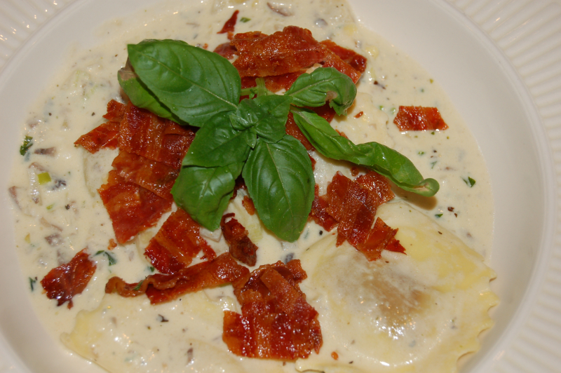 Pasta med gorgonzolasaus