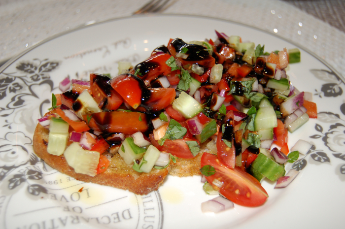 Bruschetta - deilig smak av Italia Bruschetta - deilig smak av Italia
