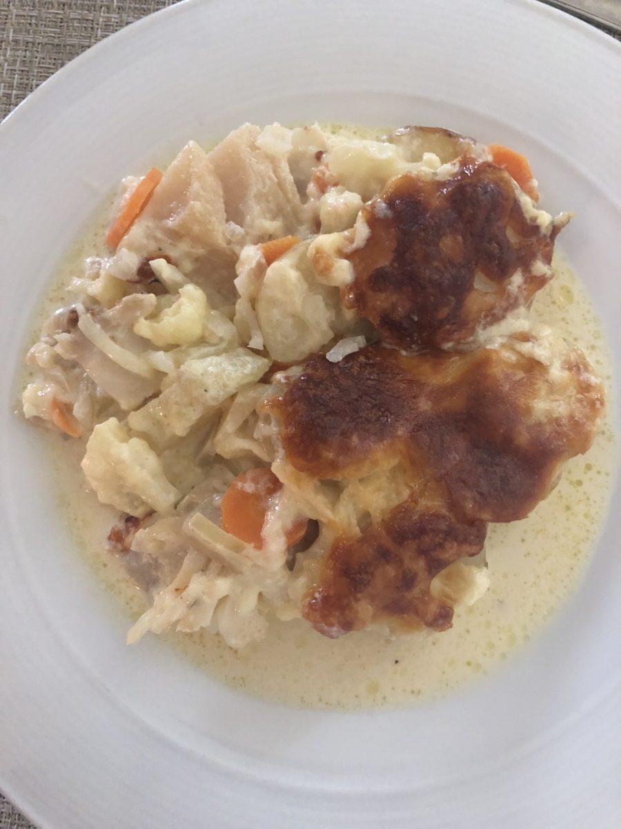 Mammas gratinerte tørrfisk