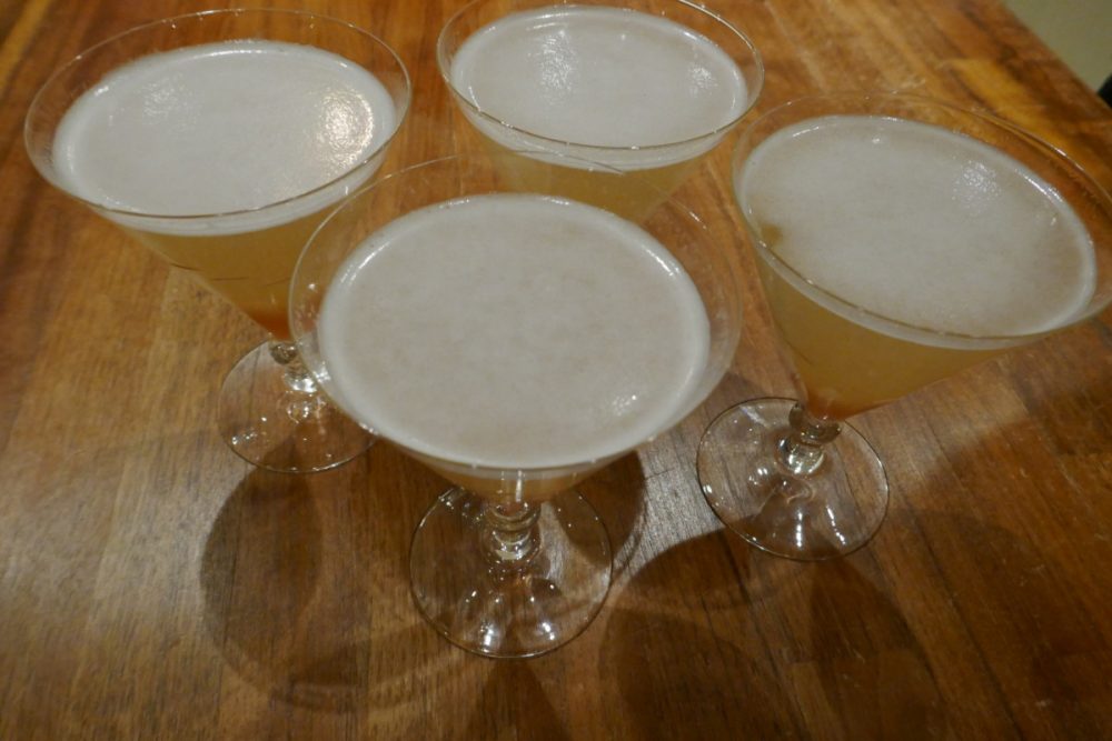 Prosecco med rabarbrasaft - deilig velkomstdrikke