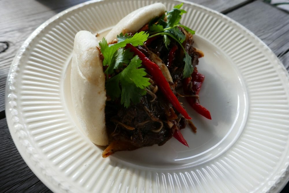 Steam buns - Gua bao med oksekjøtt Steam buns - Gua bao med oksekjøtt
