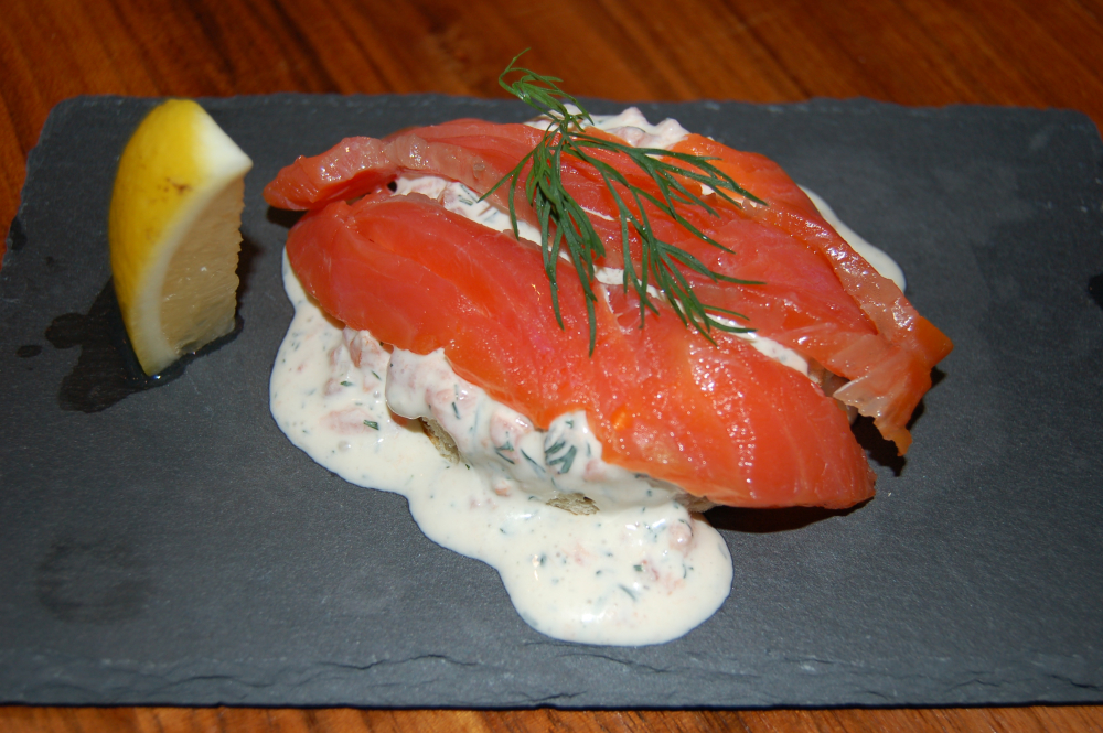 Smoked trout cream