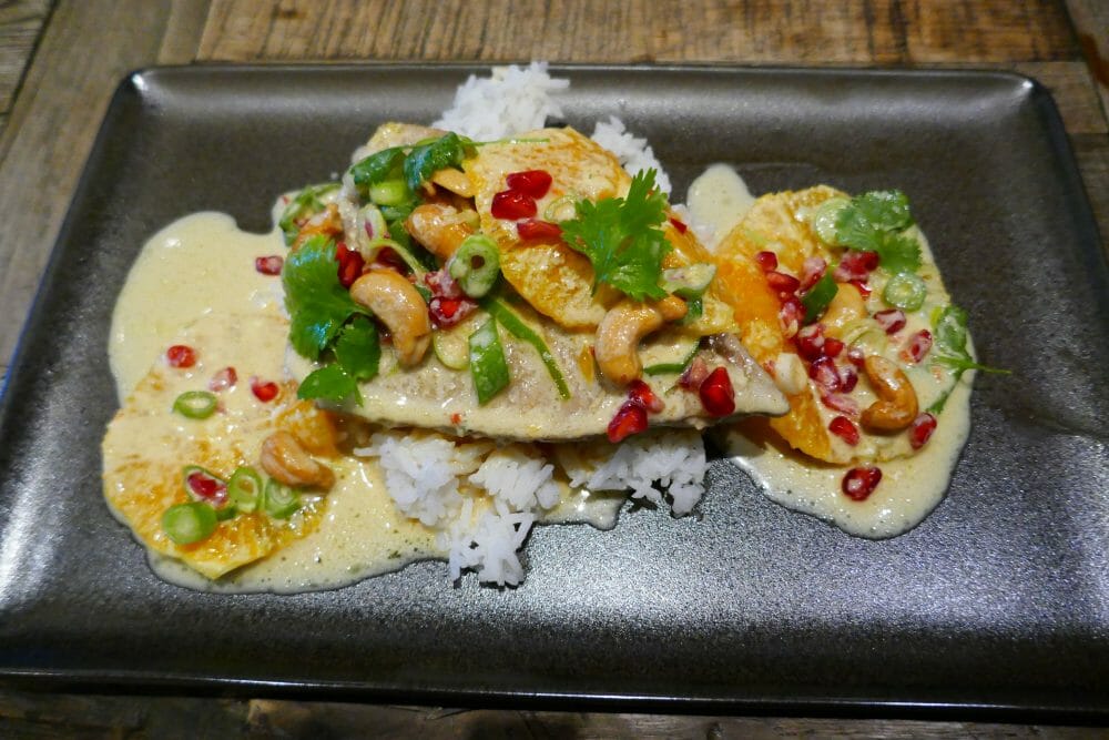 Tunfisk med smak av Øst-Asia Tunfisk med smak av Øst-Asia