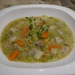 Grønn ertesuppe
