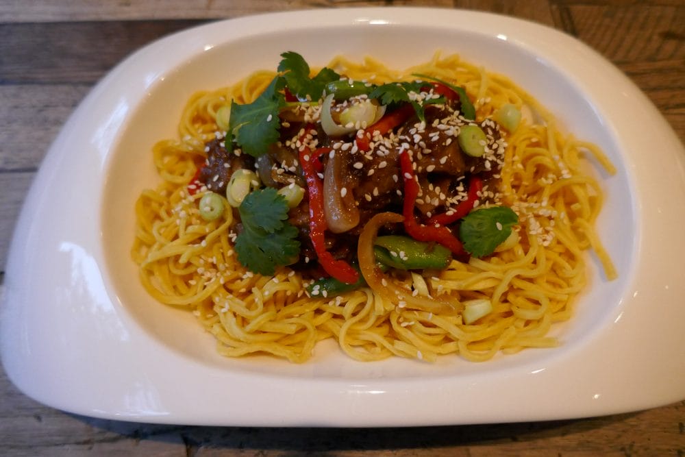 En rask wok fra Sørøst-Asia