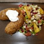 Kibbeh med fattoush