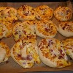Hvite pizzasnurrer