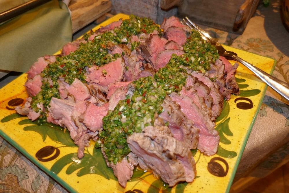 Vitello chimichurry