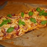 Pinsa med pepperoni