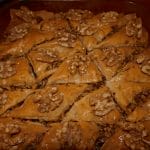 Baklava med valnøtter