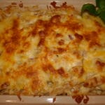 Makaroniform med skinke - Mac and Cheese pie