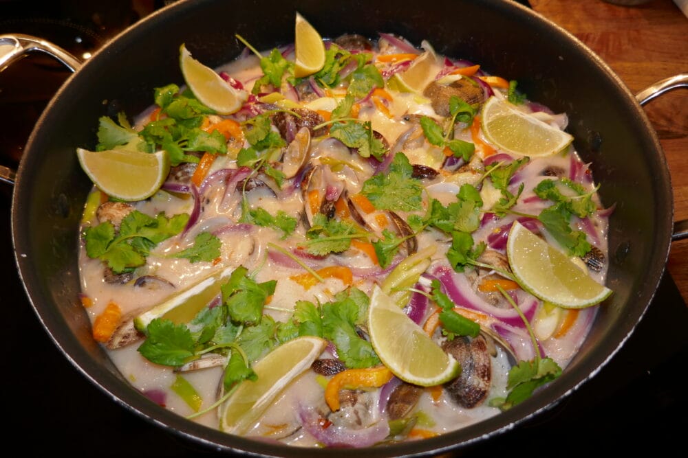 Vongole med smak av Østen