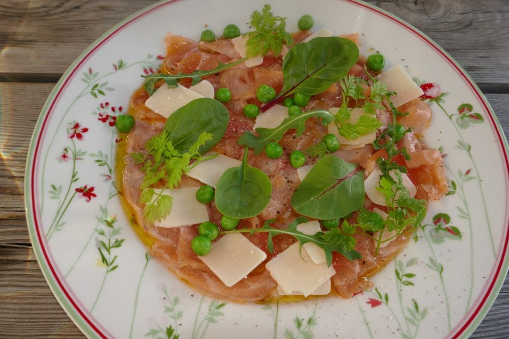 Carpaccio av laks