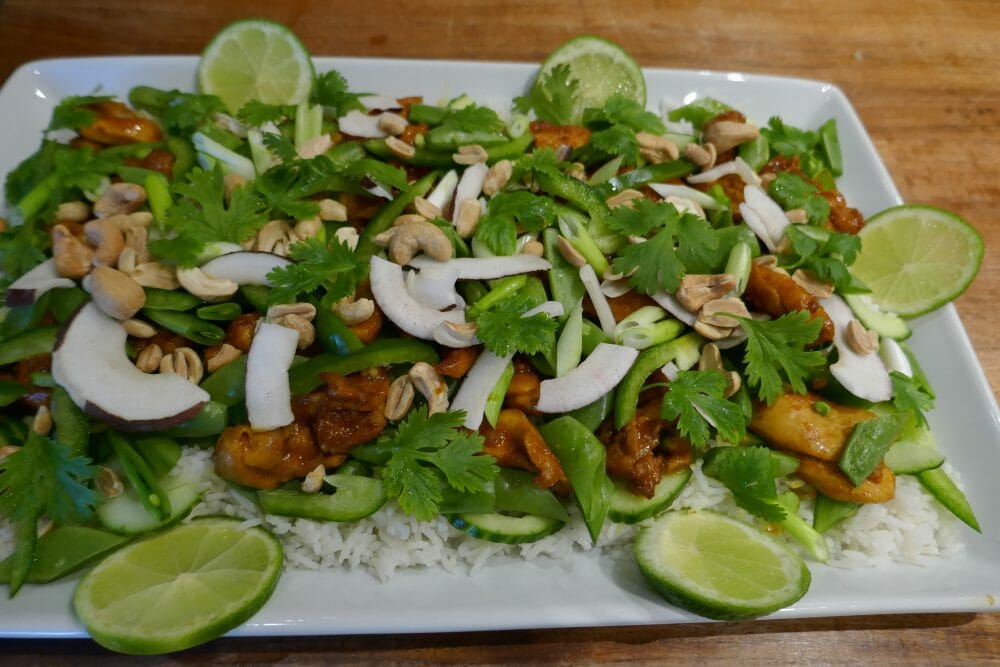 Hot kyllingsalat