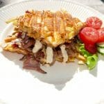 Vaffelchipsburgerbrød