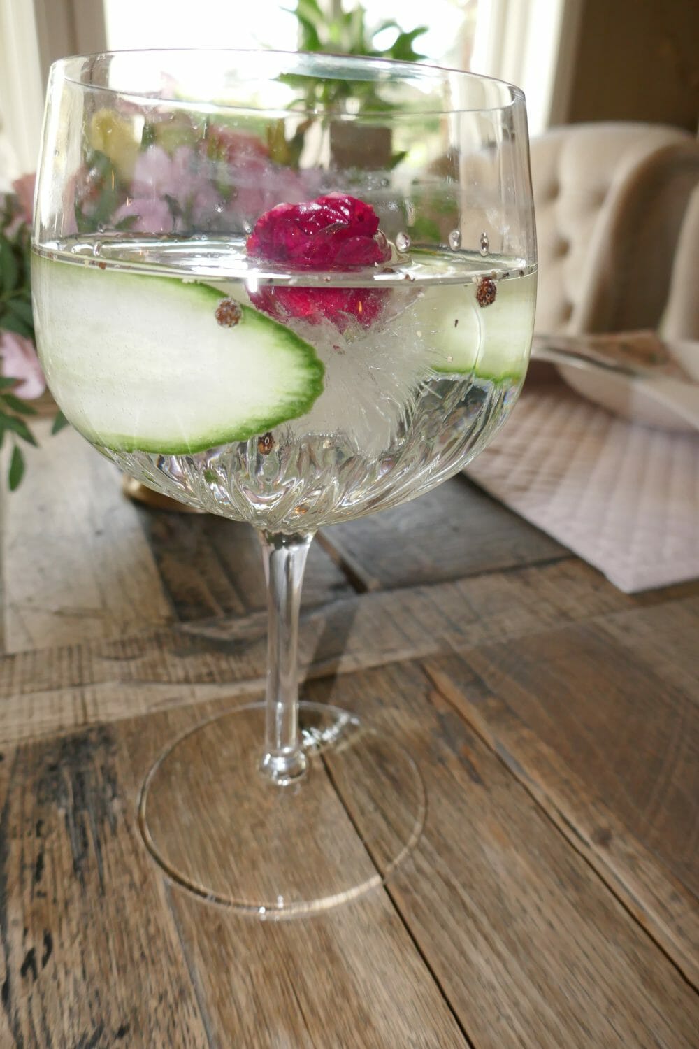 Hendrick’s gin and tonic (GT)
