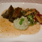 Lammedolma med fattoush og baba ganoush