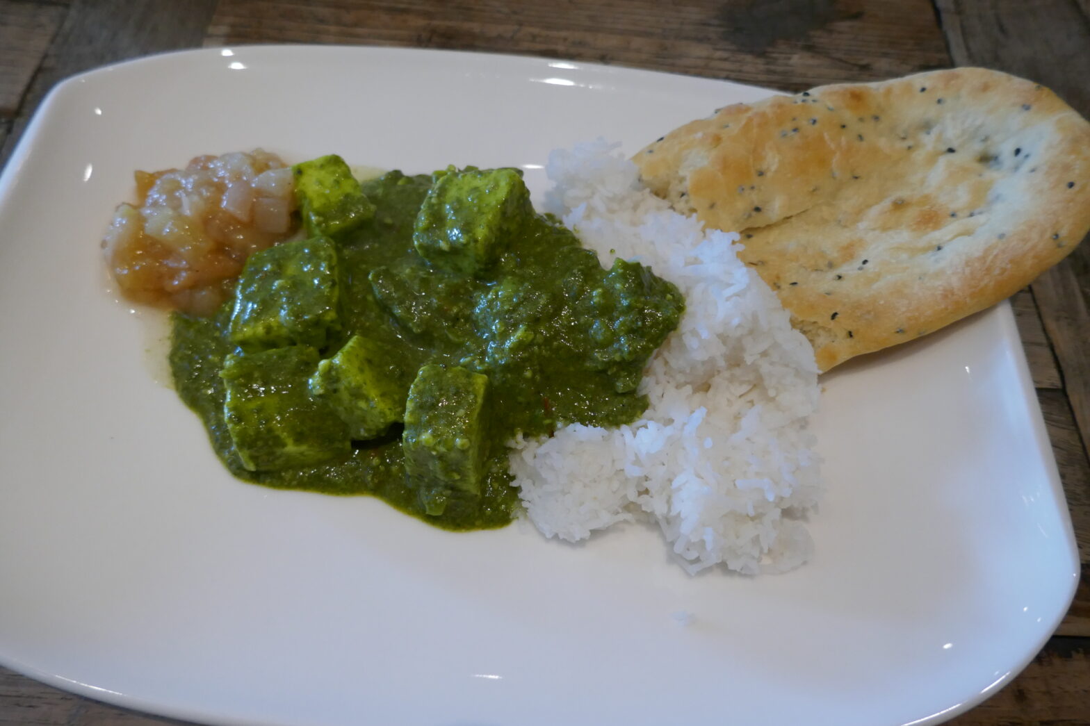 Palak paneer