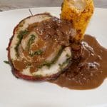 Porchetta med soppsaus